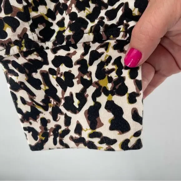 CAbi Style 5680 Leopard Spotted Jogger Size Medium Preppy Pull On Animal Print - Picture 8 of 13